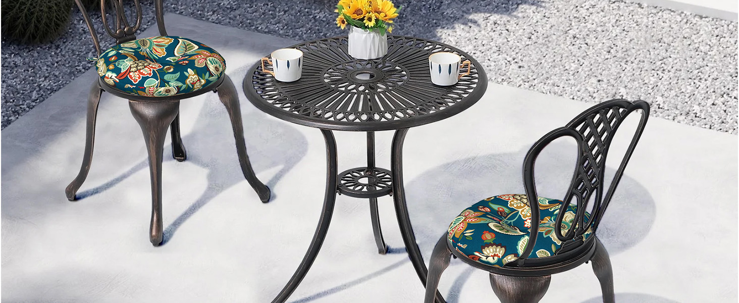 Outdoor Bistro Chair Cushion