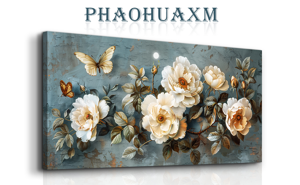 White Flower Painting