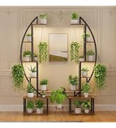 トップス MANOF ROUND DESIGN STAND TOPS 6 ft Gold Metal Floral Display Frame Round Top BACKDROP
