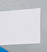 Glass Polish 150mm (6 inch) Pack of 25 Stainless Steel Scraper Blades, Double-Edged Blades for SC...