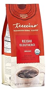 Reishi Eleuthero French Roast coffee substitute
