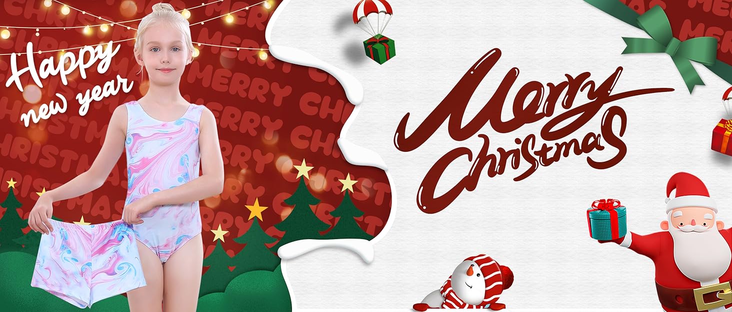 christmas gymnastics leotards for girls