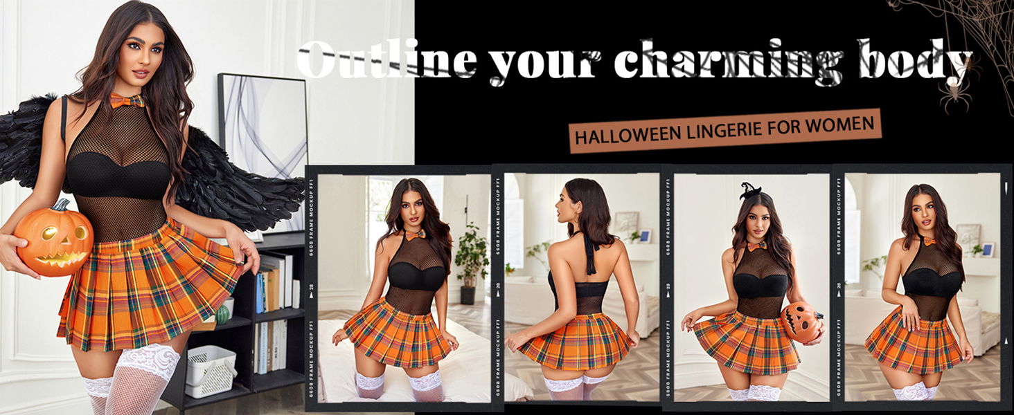 halloween lingerie for women