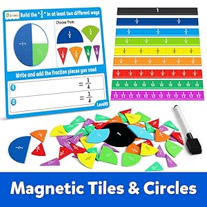 magnetic fraction tiles