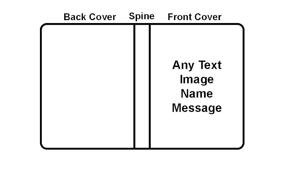 Custom A4 Ring Binder Personalised with Your Own Text/Name/Image