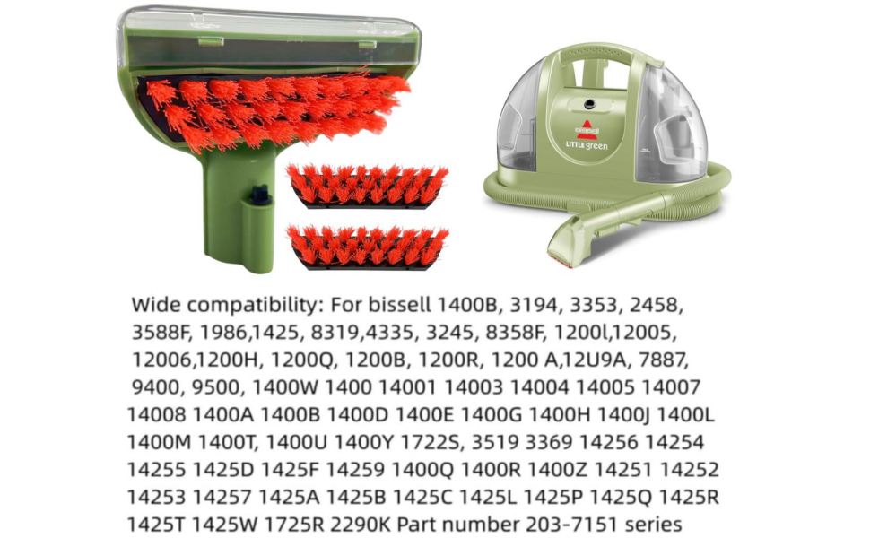 Little Green Machine Multi-Purpose Tools Brush detachable Replacement Parts