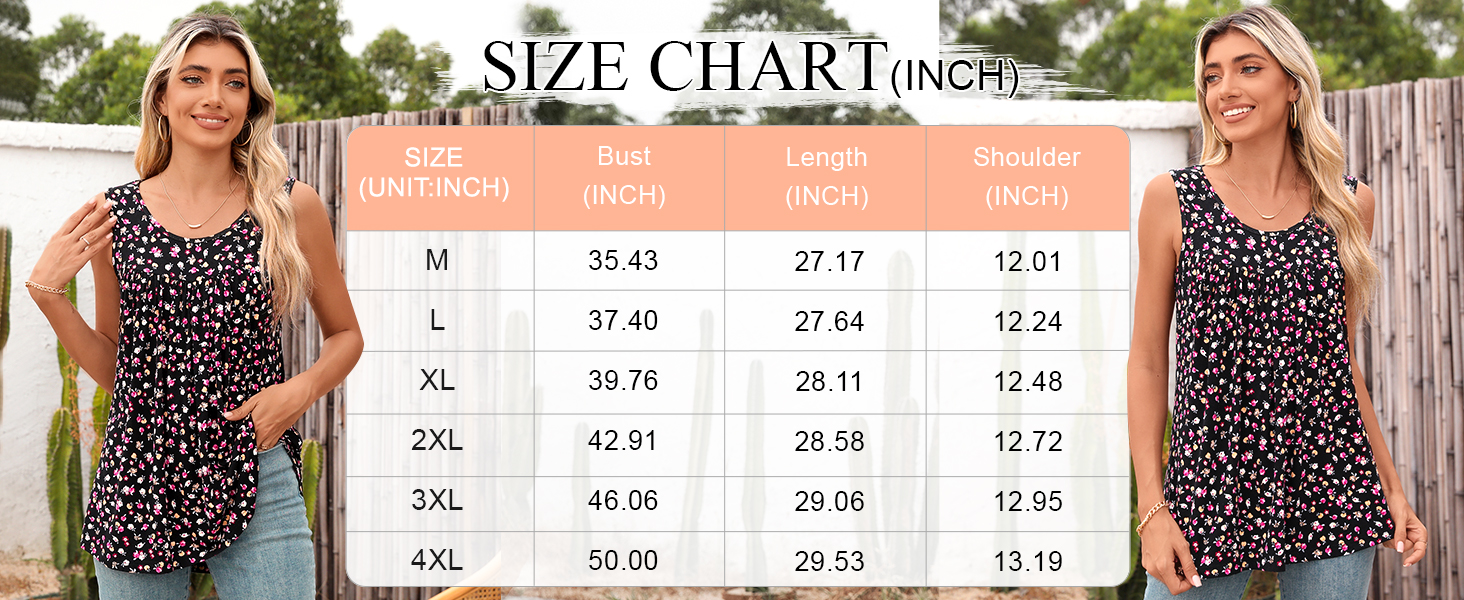 flowy tank tops for women