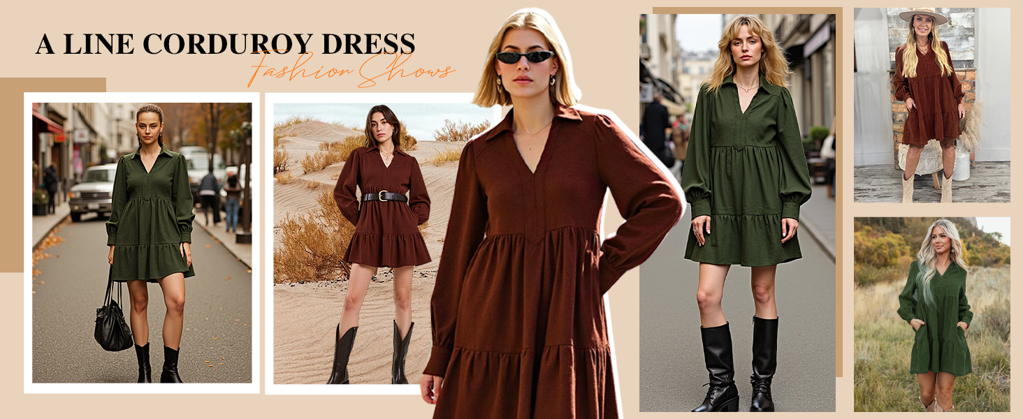 vintage dress corduroy dress