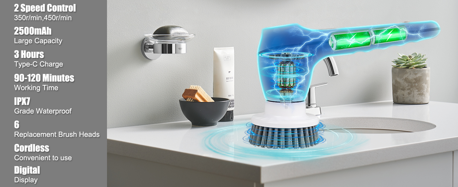 Electric Spin Scrubber