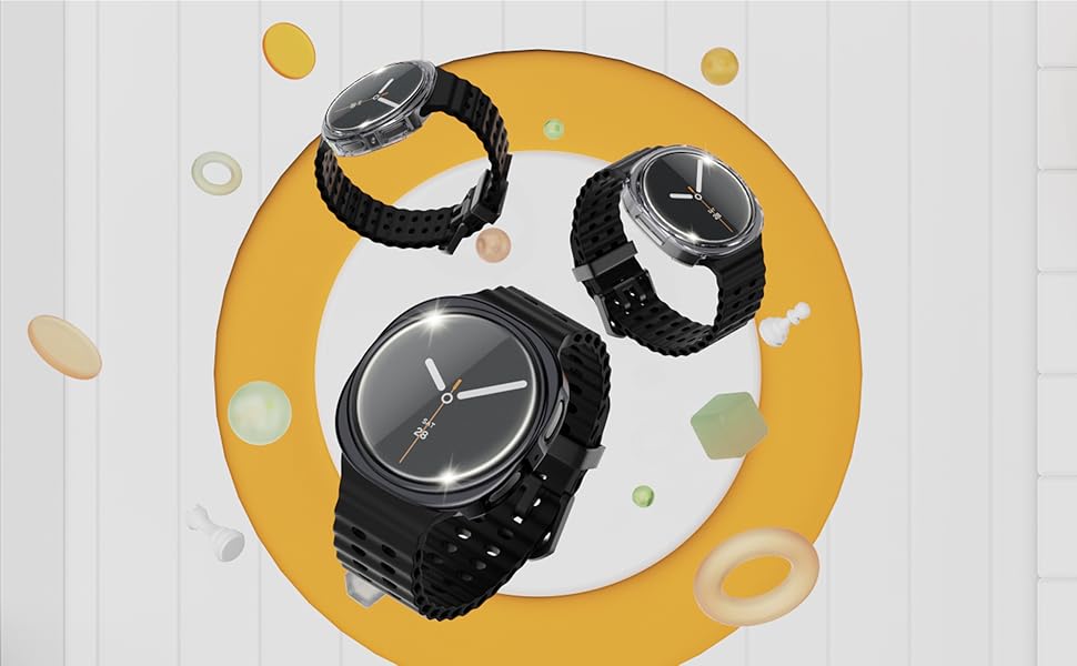 galaxy watch 8 screen protector samsung case 40mm watch8 cover classic ultra sense