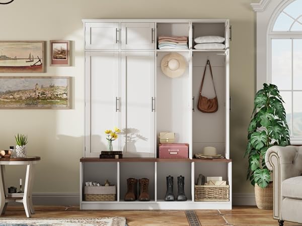 超人気＆希少！TRUCK FURNITURE BENCH AND SHELVES Amazon.com: IRONCK Shoe Storage Bench, Entryway Bench with