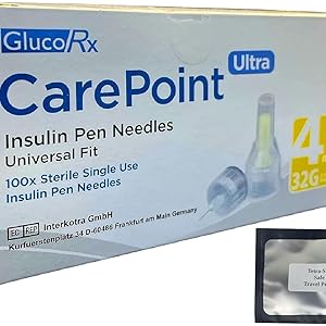 Glucorx CarePoint Ultra 4mm 32g 