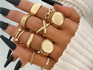 gold rings
