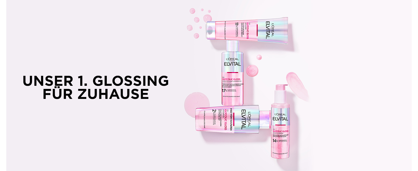 elvital glycolic gloss ist der glossing service für zuhause