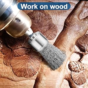 steel brush for drill 