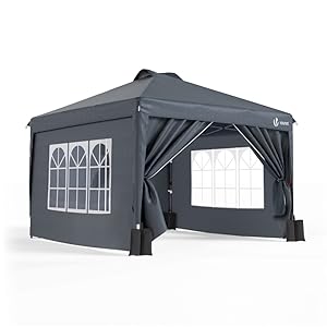 Gazebo pop up grey