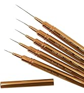 Keepzi Pinceles Liners Para Decorar Uñas Profesionales, Thin Nail Art Paint Detailing Brush 5Pcs ...