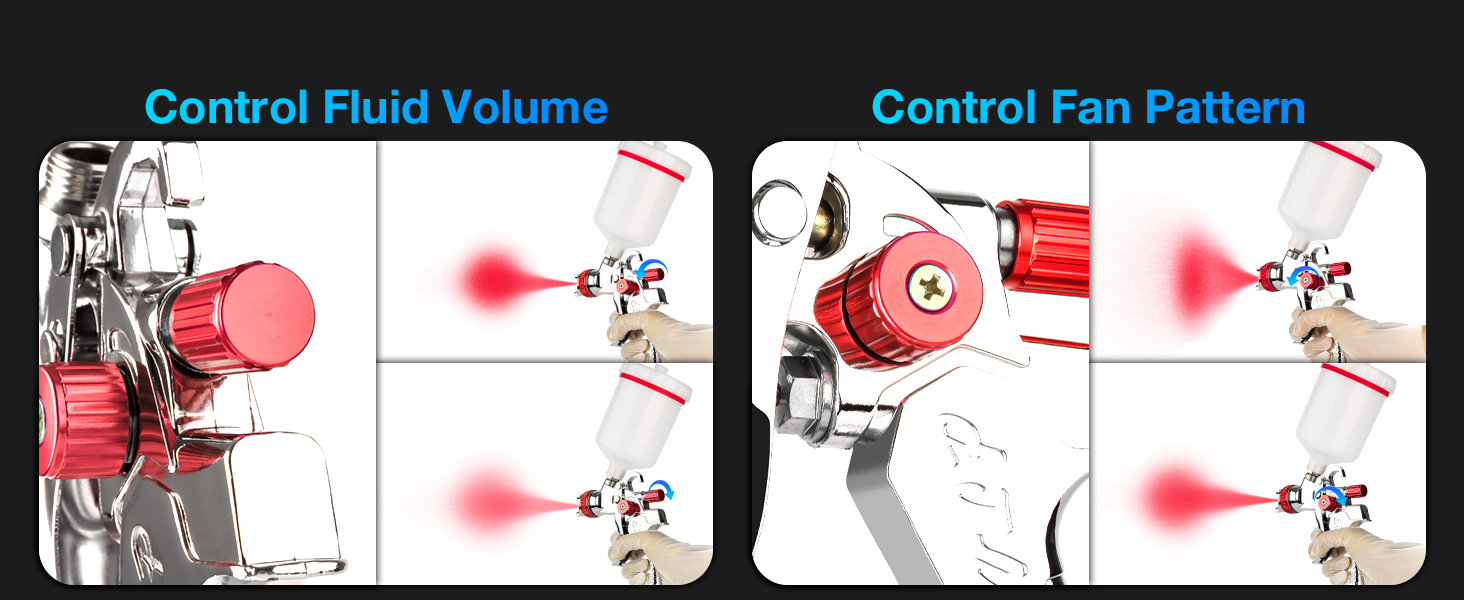 easy to use automotive paint gun