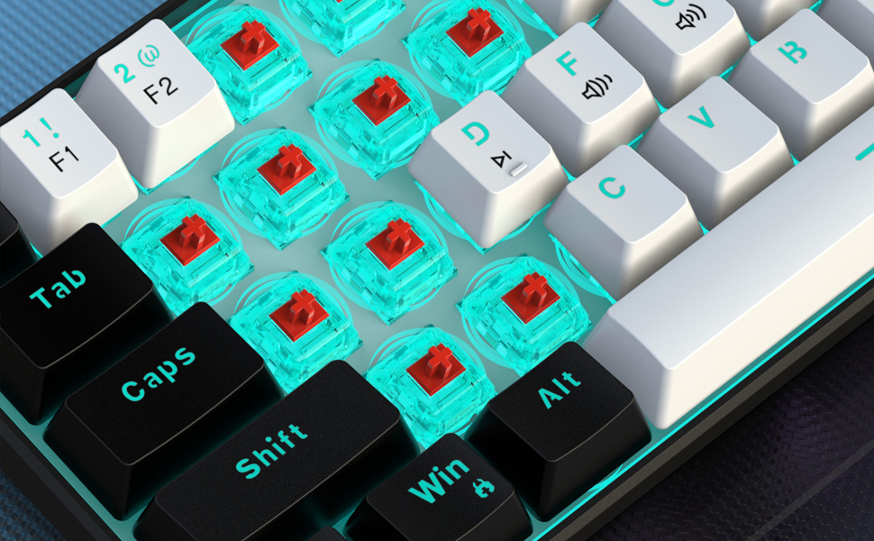 60% kompakt Gaming Tastatur