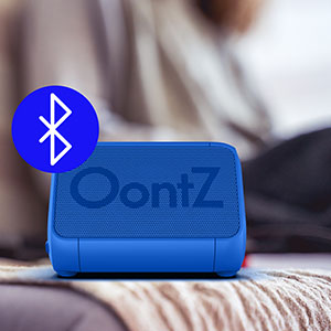 OontZ Angle Solo Portable Bluetooth Speaker, Blue