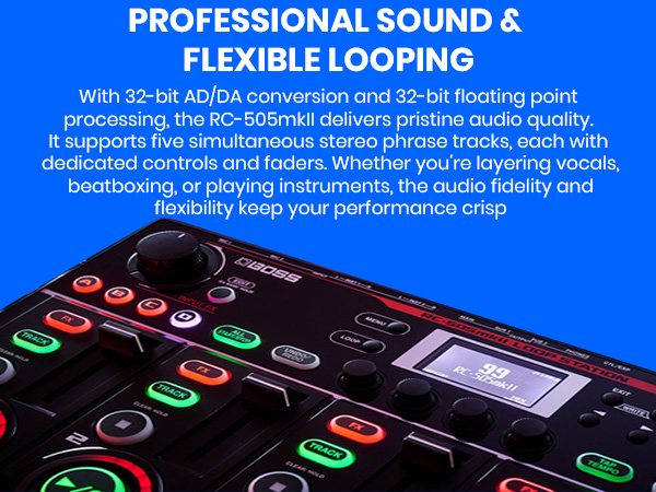 Amazon.com: Boss RC-505 MkII Loop Station Bundle with