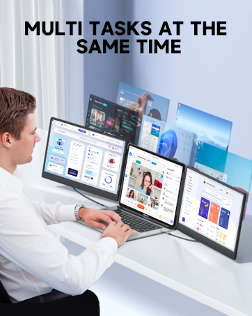 triple monitor for laptop
