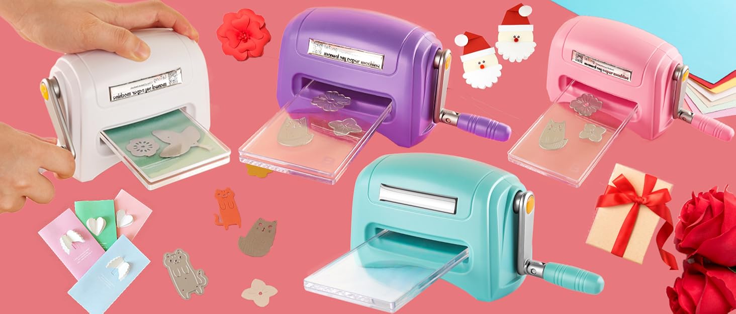 Mini Manual Die Cutting and Embossing Machine for DIY,Hand
