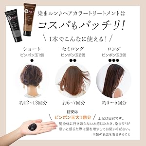 Amazon | (AFC) ヘアカラー トリートメント 染まルン 220g