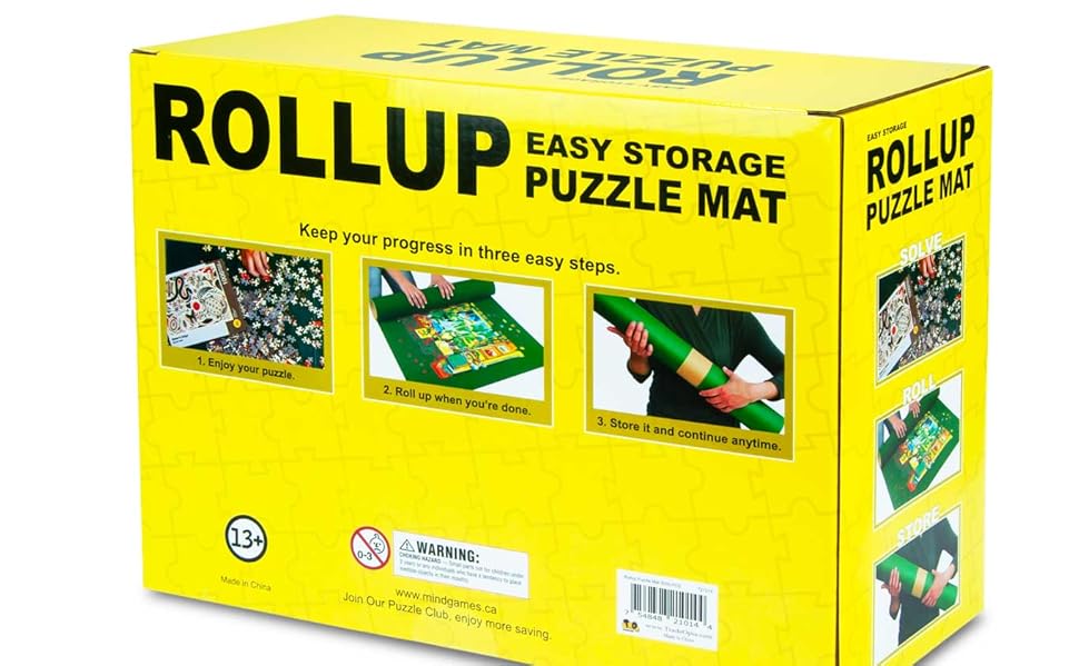 Tradeopia Roll Up Puzzle Storage Mat for up to 3000 Pieces, Jigsaw