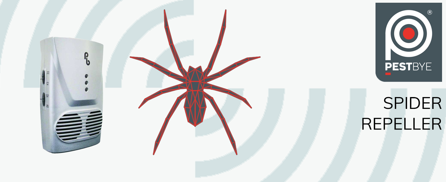 Pestbye® Advanced Plug In Spider Repellent & Deterrent Whole House Repeller Get Rid of