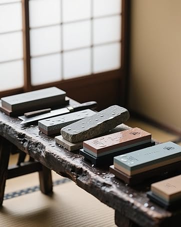 Japanese sharpening stones