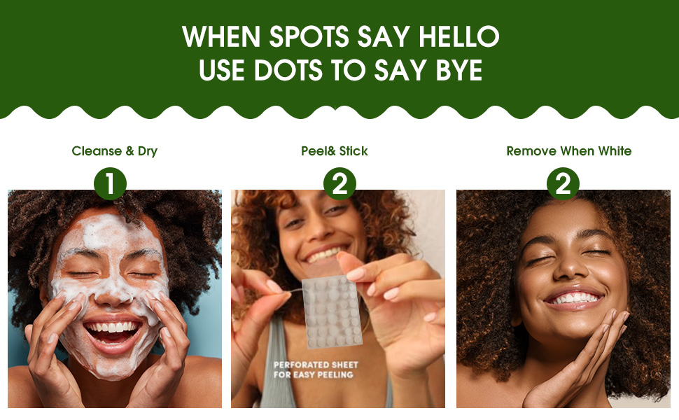 ACOTYE Pimple Patches Spot Patches - 35 Count (5 Pack) | Tea Tree Oil, Calendula, Salicylic Acid | Clear Acne Fast with Gentle, Soothing Formula | 4 Sizes for All Skin Types (BD01-5pack-uk, S) 17 a4