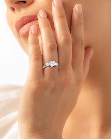 Moissanite Ring