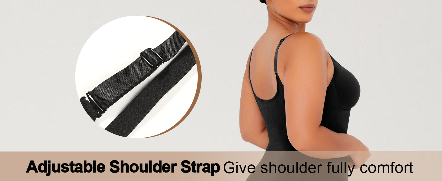 YIANNA Shaping Bodysuit for Women Tummy Control Seamless Compression