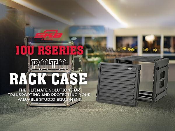 Amazon.com: SKB Studio Flyer Rack Case - 2U Waterproof Carry