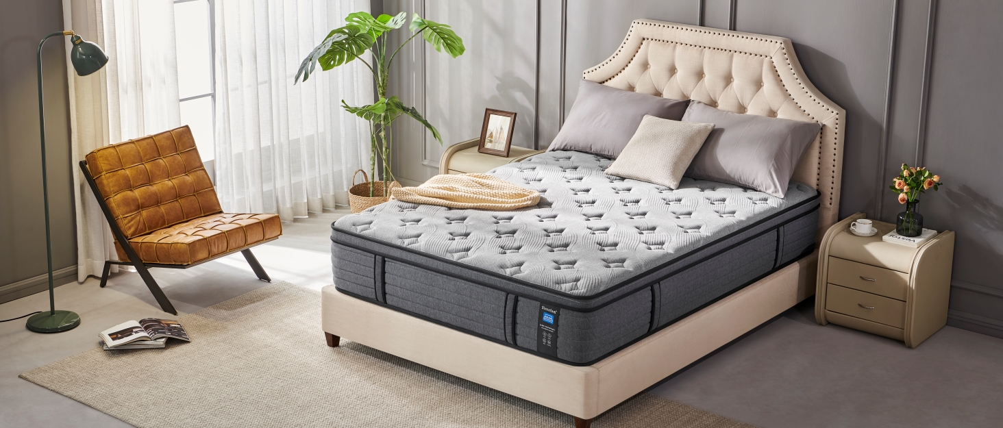 Queen Mattress, 12 Inch Firm Supportive Mattress with Thick