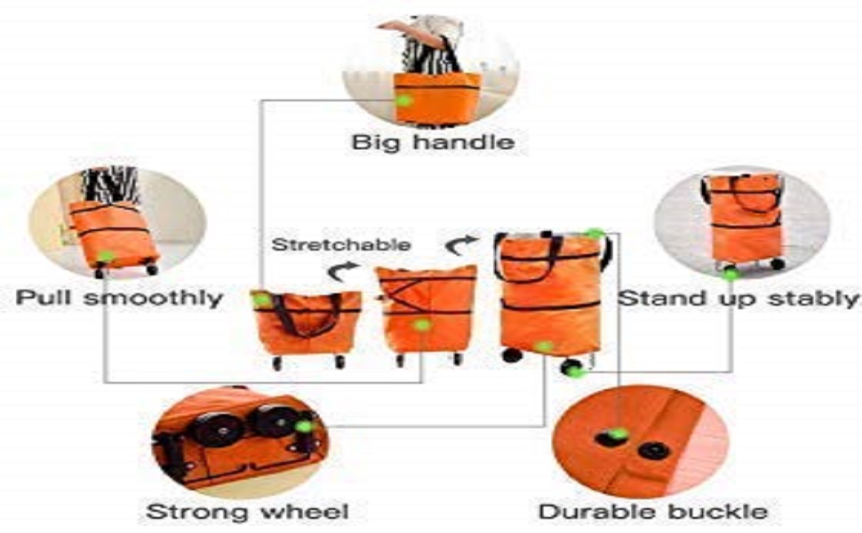 Foldable Trolley Bag