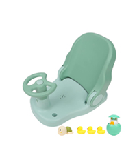 baby bath seat green