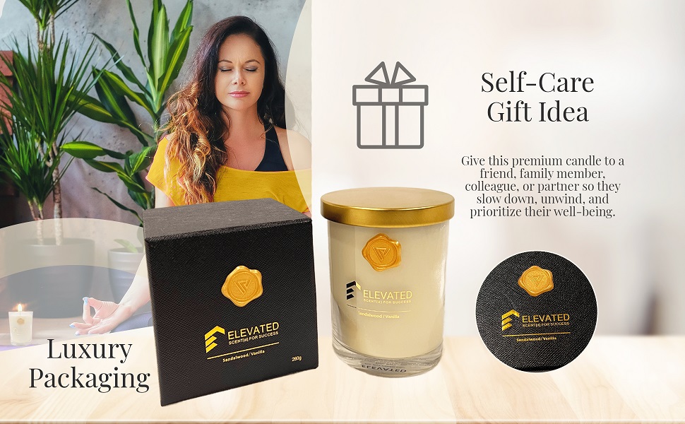 Elevated Scent[d] for Success Vanilla Sandalwood Candle