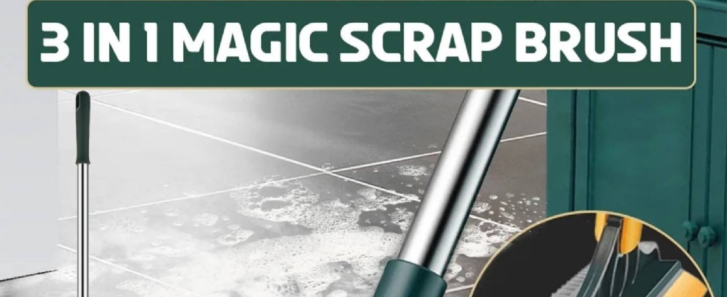 Kesi 3 in 1 yellow brush