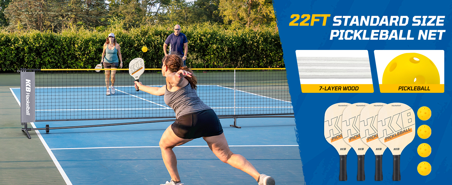 22ft pickleball net