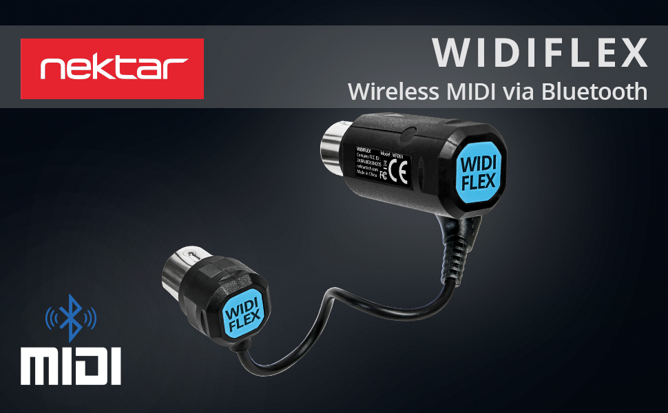 Nektar WIDIFLEX Wireless Bluetooth MIDI Interface Amazon.de