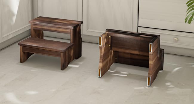 wooden step stool