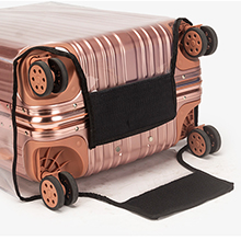 Veki Clear Suitcase Cover PVC Protector with Zip