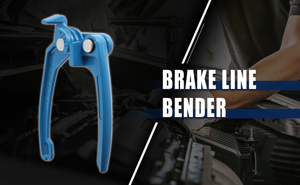 Hihaha 1 Pcs 1/8" 3/16" 1/4" Brake Line Bender Handheld