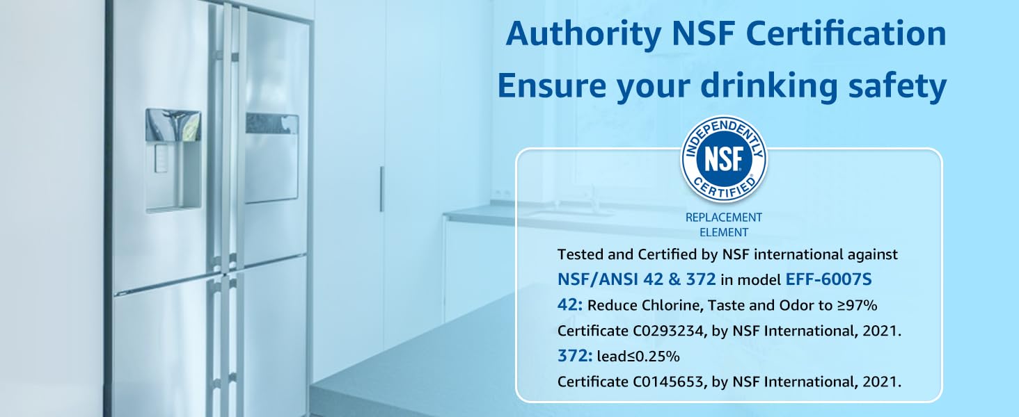 Filterlogic UKF8001 Replacement for EveryDrop Filter 4