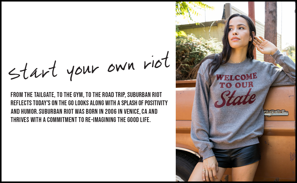 suburban riot about us