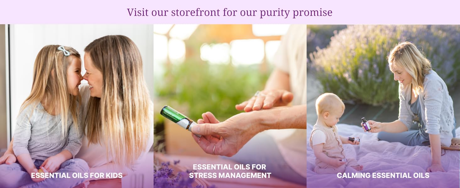100% pure organic essential oil blends