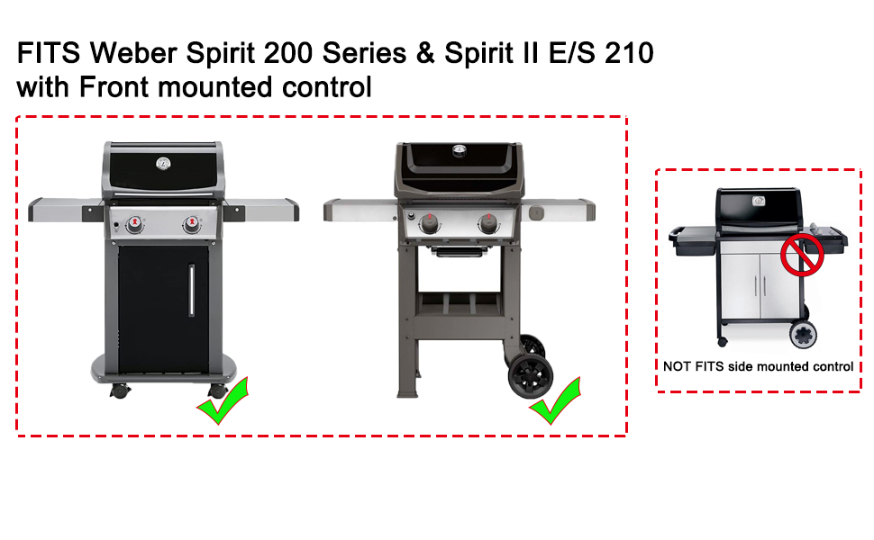 Spirit I & II E210 Flavorizer Bars 7635 69785 Burner