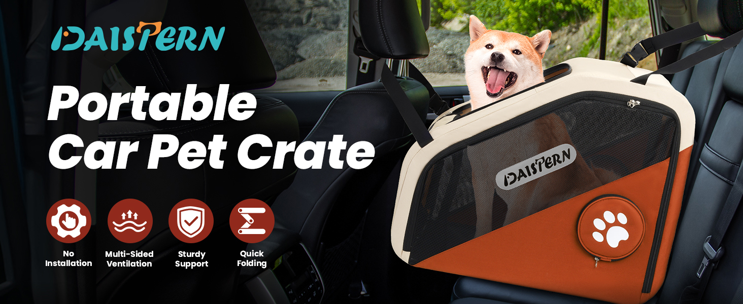 dog car crate
